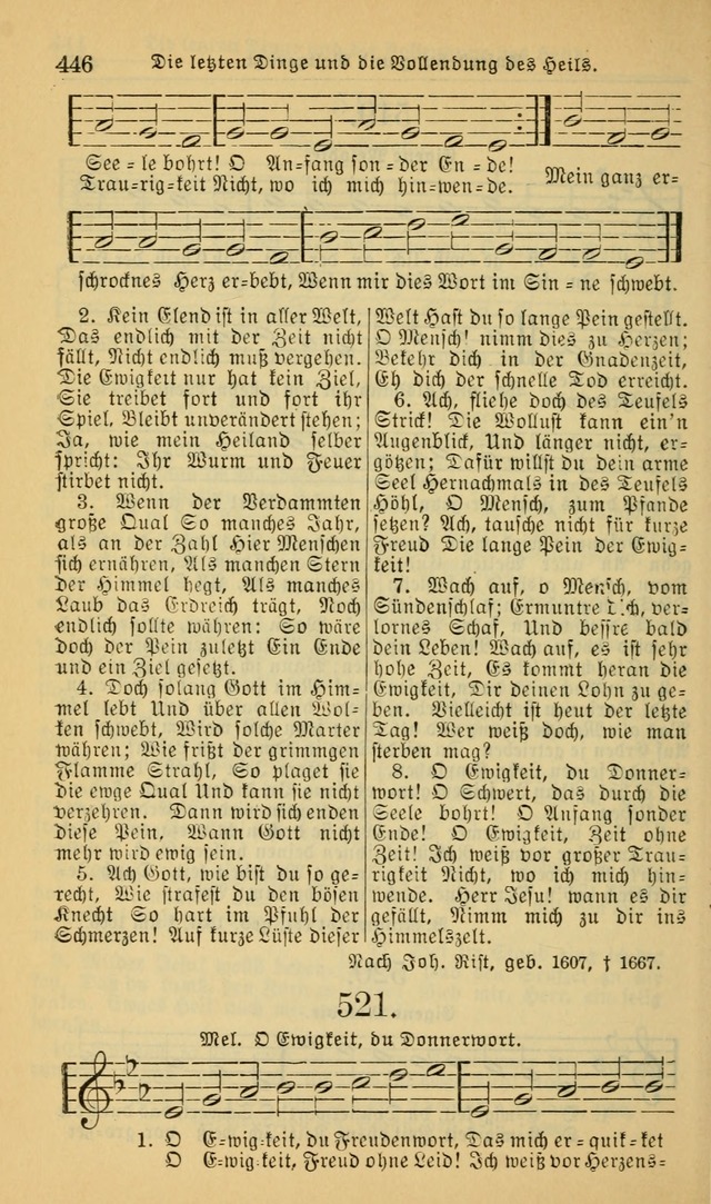 Evangelisches Gesangbuch: herausgegeben von der Deutschen Evangelischen Synode von Nord-Amerika (Revidierte Ausgabe) page 455