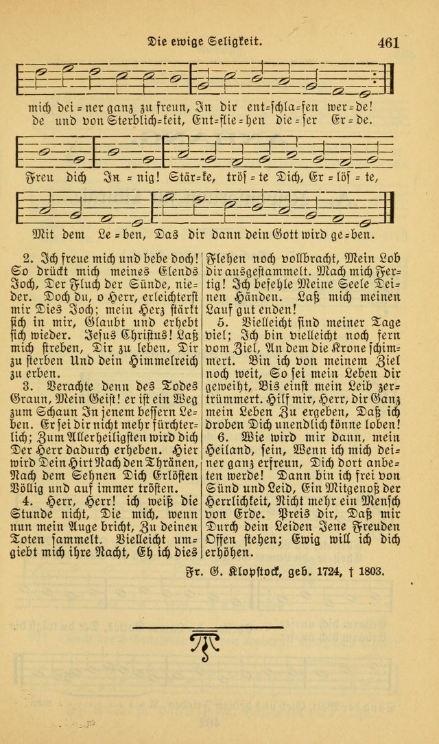 Evangelisches Gesangbuch: herausgegeben von der Deutschen Evangelischen Synode von Nord-Amerika (Revidierte Ausgabe) page 470