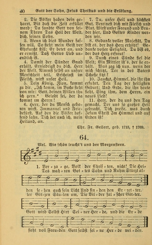 Evangelisches Gesangbuch: herausgegeben von der Deutschen Evangelischen Synode von Nord-Amerika (Revidierte Ausgabe) page 69