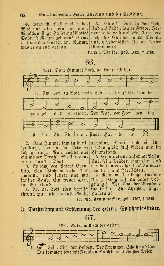 Evangelisches Gesangbuch: herausgegeben von der Deutschen Evangelischen Synode von Nord-Amerika (Revidierte Ausgabe) page 71