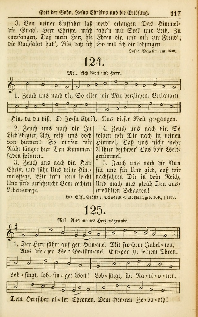 Evangelisches Gesangbuch: herausgegeben von dem Evangelischen Kirchenvereindes Westens page 126