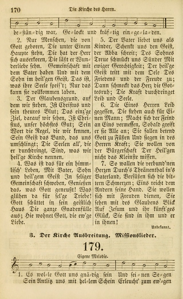 Evangelisches Gesangbuch: herausgegeben von dem Evangelischen Kirchenvereindes Westens page 181