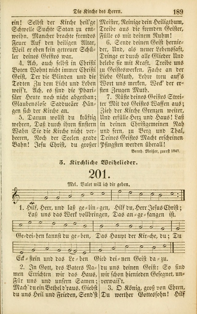 Evangelisches Gesangbuch: herausgegeben von dem Evangelischen Kirchenvereindes Westens page 200