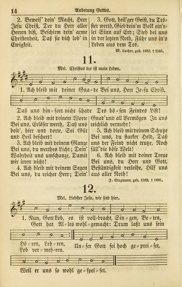 Evangelisches Gesangbuch: herausgegeben von dem Evangelischen Kirchenvereindes Westens page 23