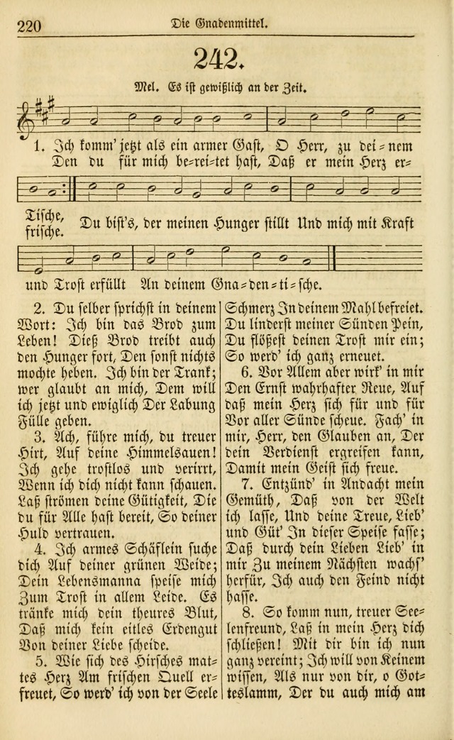 Evangelisches Gesangbuch: herausgegeben von dem Evangelischen Kirchenvereindes Westens page 231