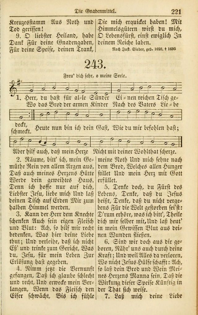 Evangelisches Gesangbuch: herausgegeben von dem Evangelischen Kirchenvereindes Westens page 232