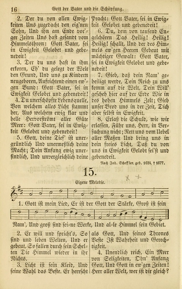 Evangelisches Gesangbuch: herausgegeben von dem Evangelischen Kirchenvereindes Westens page 25