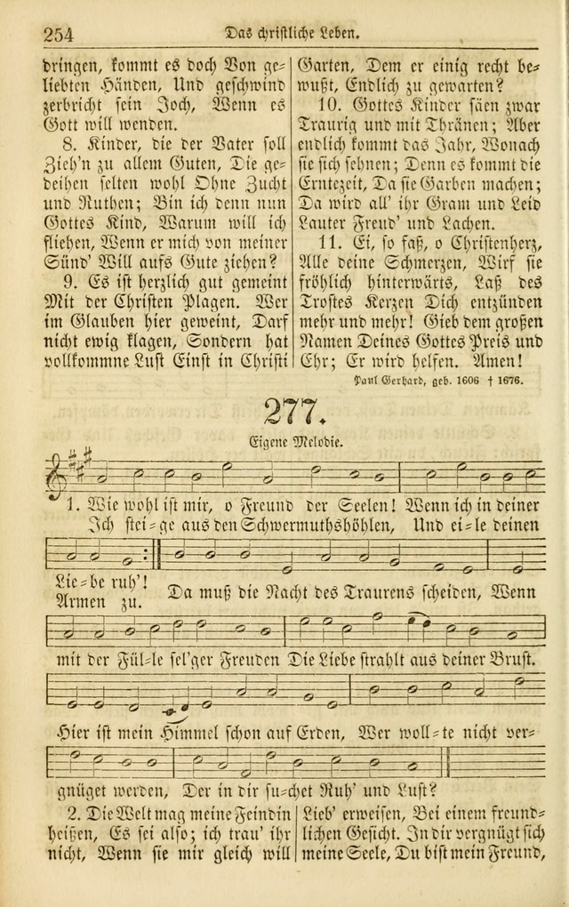 Evangelisches Gesangbuch: herausgegeben von dem Evangelischen Kirchenvereindes Westens page 265