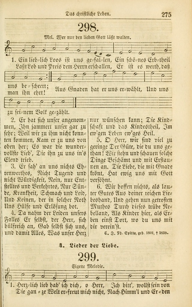 Evangelisches Gesangbuch: herausgegeben von dem Evangelischen Kirchenvereindes Westens page 286