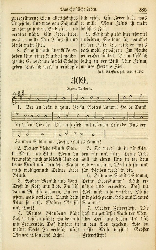 Evangelisches Gesangbuch: herausgegeben von dem Evangelischen Kirchenvereindes Westens page 296