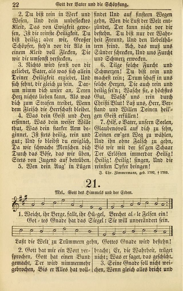 Evangelisches Gesangbuch: herausgegeben von dem Evangelischen Kirchenvereindes Westens page 31