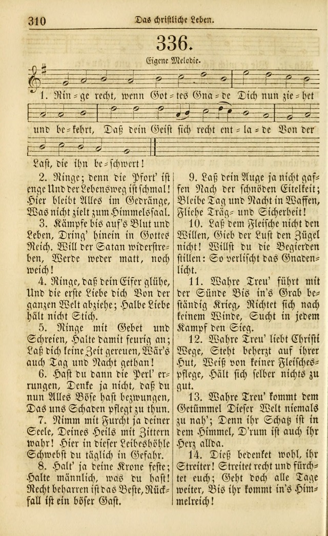 Evangelisches Gesangbuch: herausgegeben von dem Evangelischen Kirchenvereindes Westens page 321