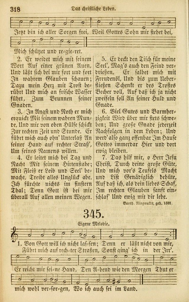 Evangelisches Gesangbuch: herausgegeben von dem Evangelischen Kirchenvereindes Westens page 329