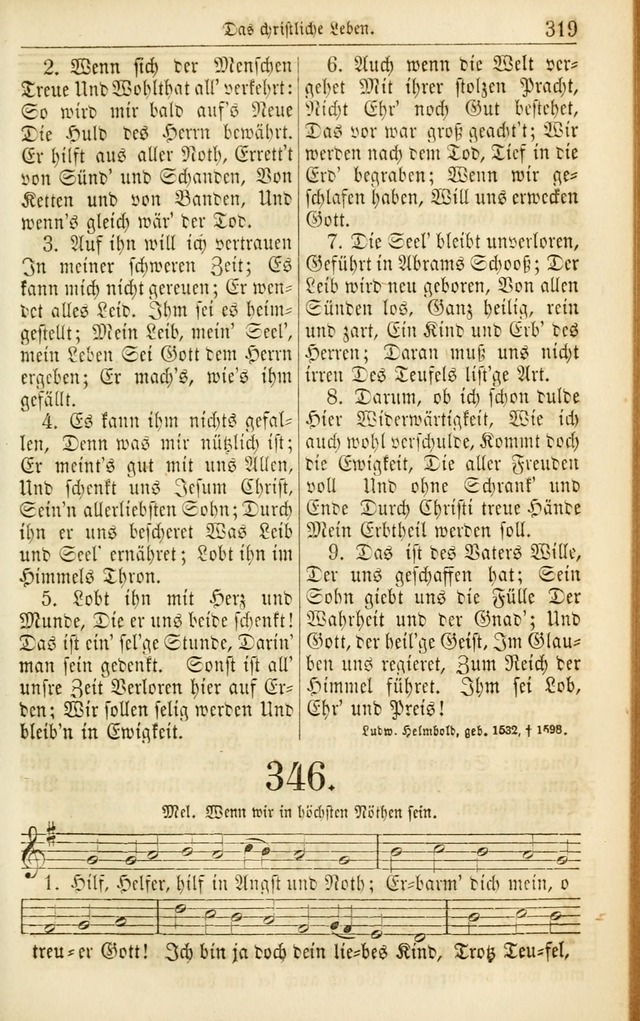 Evangelisches Gesangbuch: herausgegeben von dem Evangelischen Kirchenvereindes Westens page 330