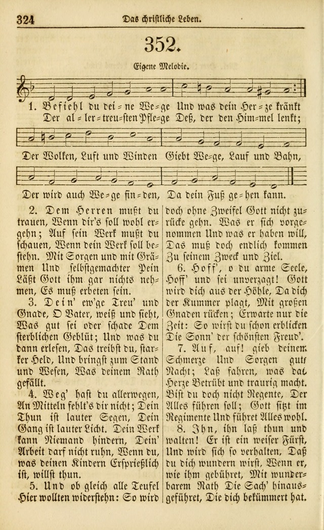 Evangelisches Gesangbuch: herausgegeben von dem Evangelischen Kirchenvereindes Westens page 335