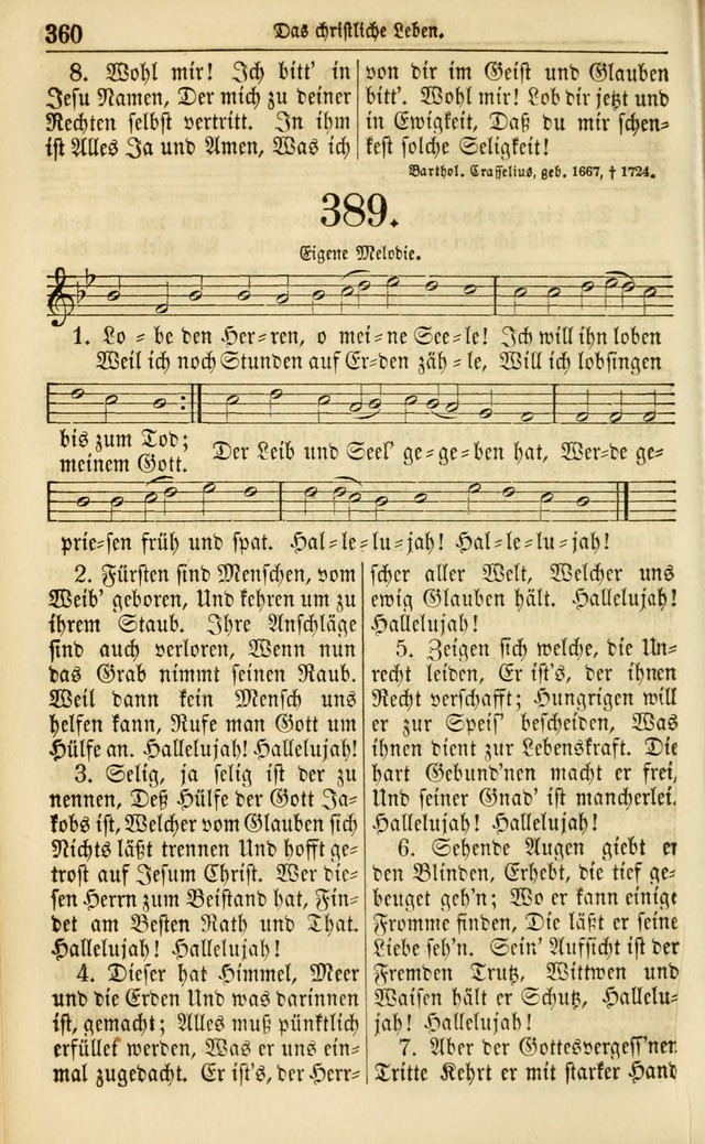 Evangelisches Gesangbuch: herausgegeben von dem Evangelischen Kirchenvereindes Westens page 371