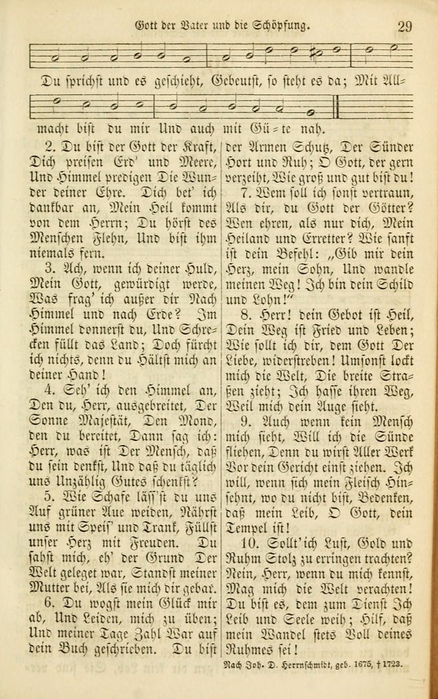 Evangelisches Gesangbuch: herausgegeben von dem Evangelischen Kirchenvereindes Westens page 38