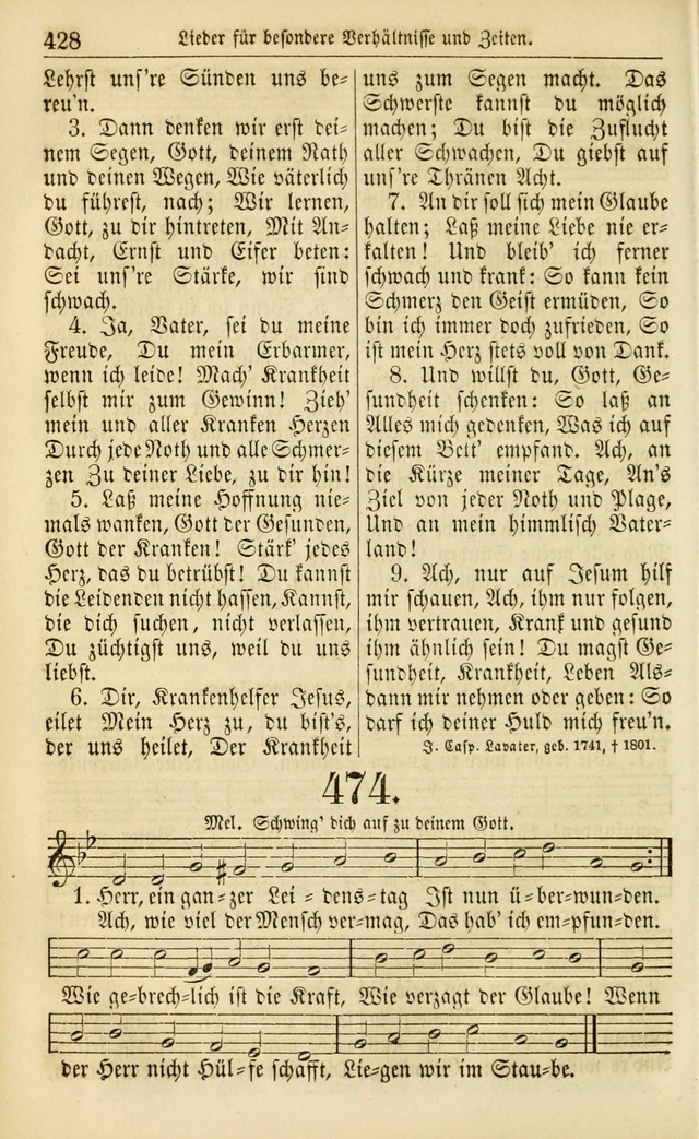 Evangelisches Gesangbuch: herausgegeben von dem Evangelischen Kirchenvereindes Westens page 439