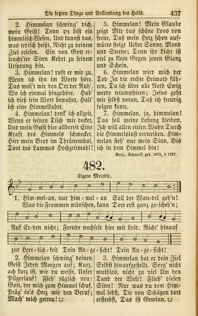 Evangelisches Gesangbuch: herausgegeben von dem Evangelischen Kirchenvereindes Westens page 448