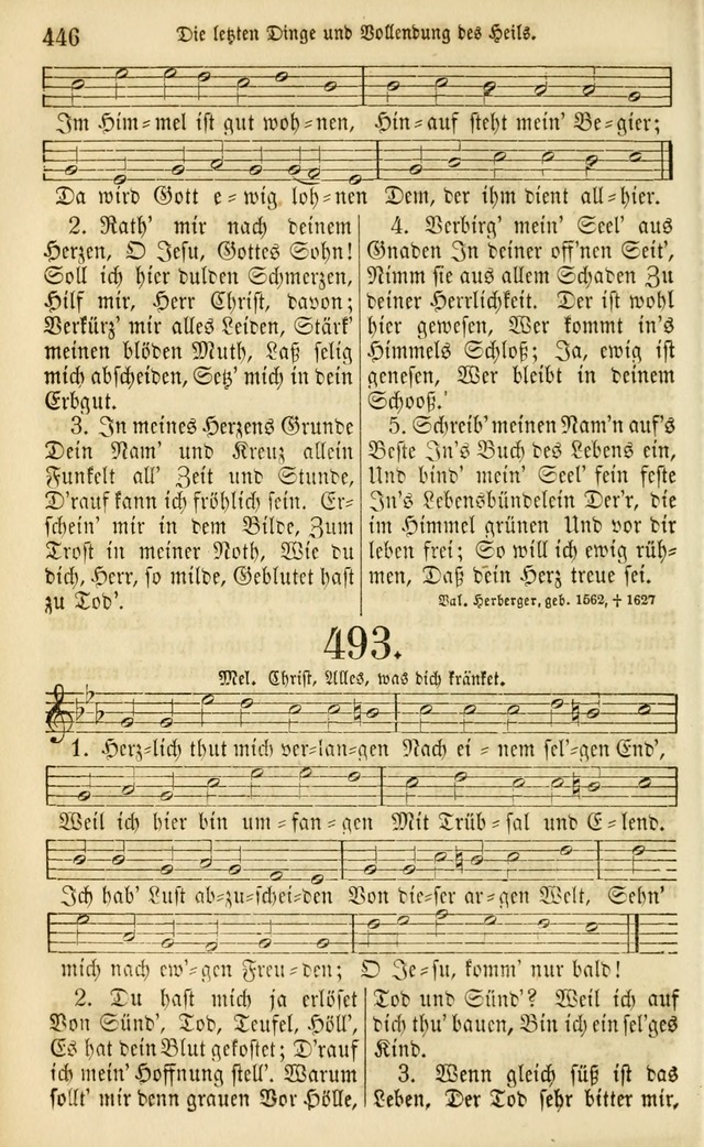 Evangelisches Gesangbuch: herausgegeben von dem Evangelischen Kirchenvereindes Westens page 457