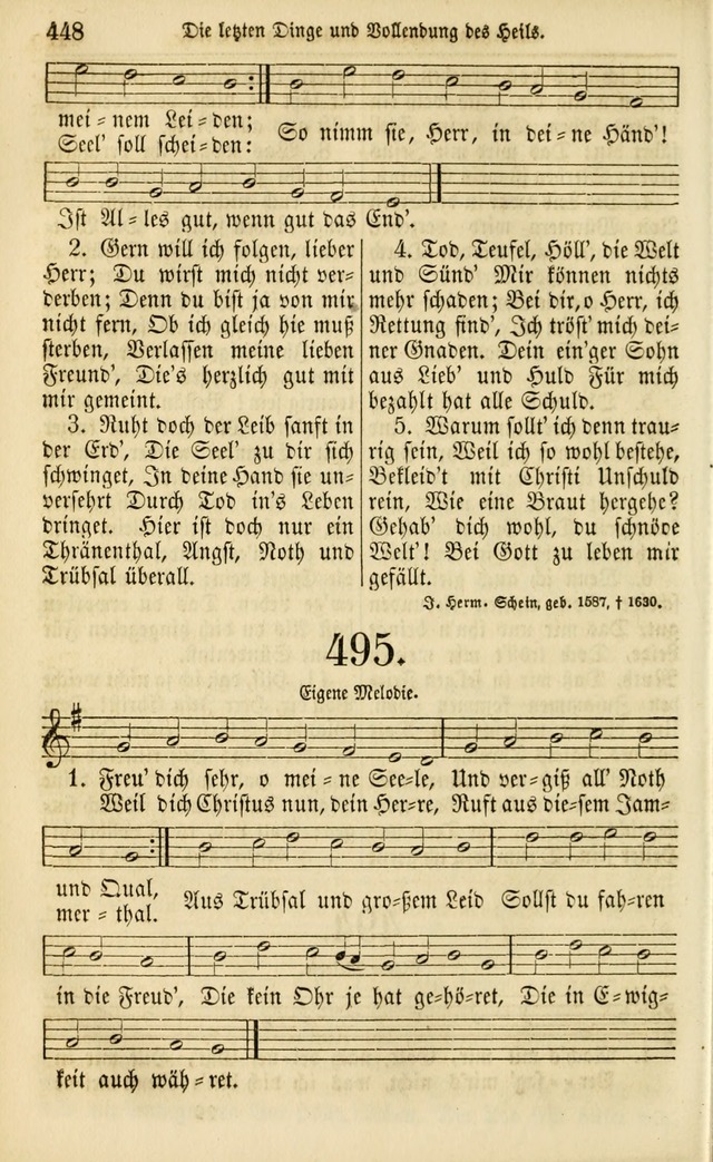 Evangelisches Gesangbuch: herausgegeben von dem Evangelischen Kirchenvereindes Westens page 459