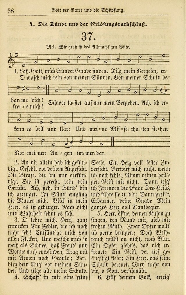 Evangelisches Gesangbuch: herausgegeben von dem Evangelischen Kirchenvereindes Westens page 47