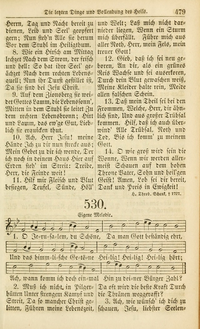 Evangelisches Gesangbuch: herausgegeben von dem Evangelischen Kirchenvereindes Westens page 490