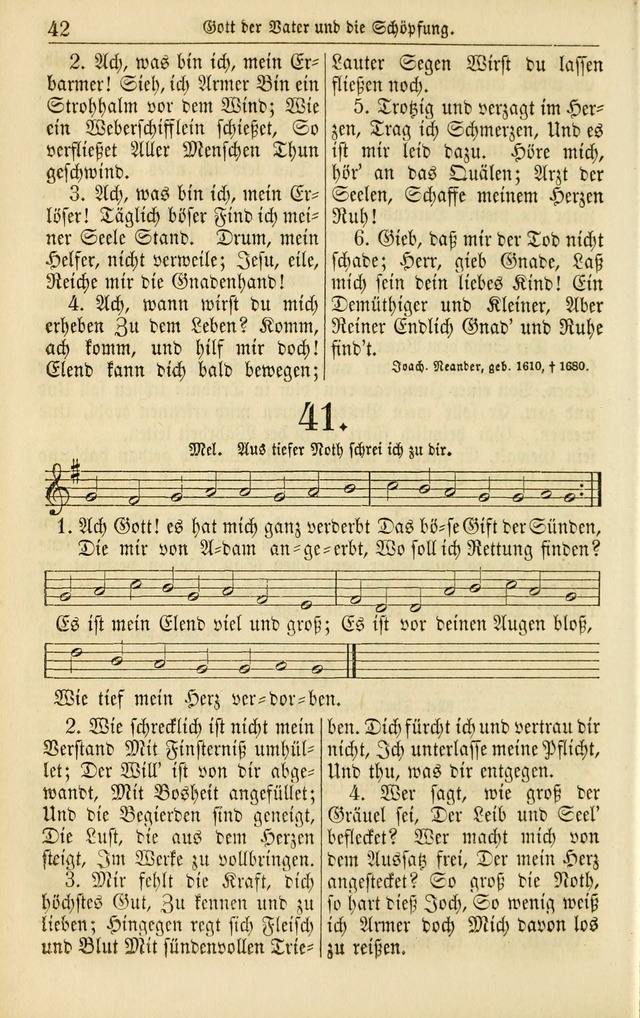 Evangelisches Gesangbuch: herausgegeben von dem Evangelischen Kirchenvereindes Westens page 51