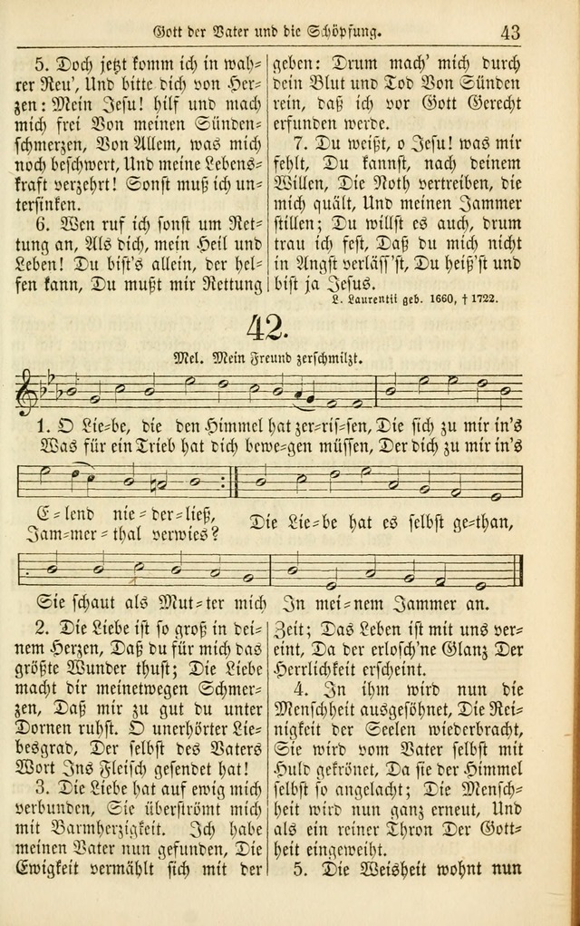 Evangelisches Gesangbuch: herausgegeben von dem Evangelischen Kirchenvereindes Westens page 52