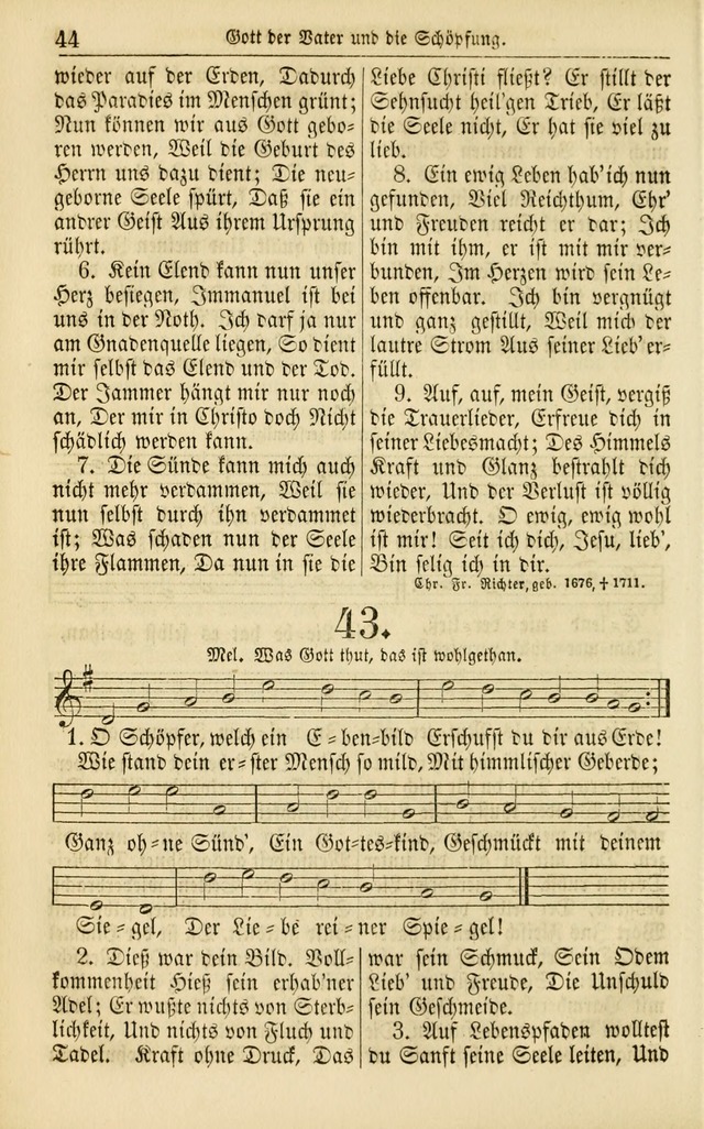 Evangelisches Gesangbuch: herausgegeben von dem Evangelischen Kirchenvereindes Westens page 53