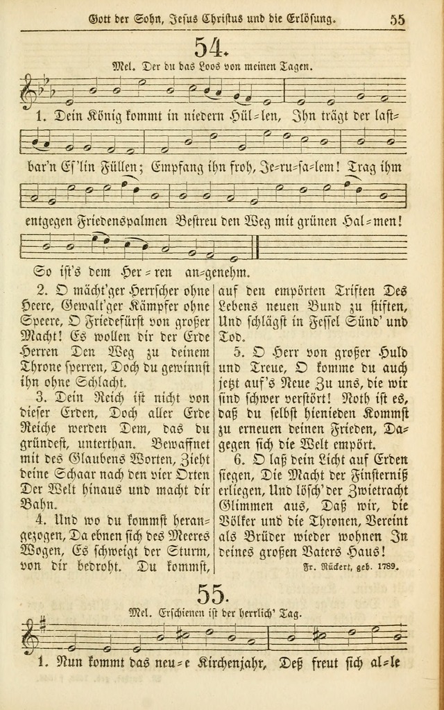 Evangelisches Gesangbuch: herausgegeben von dem Evangelischen Kirchenvereindes Westens page 64