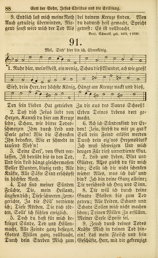 Evangelisches Gesangbuch: herausgegeben von dem Evangelischen Kirchenvereindes Westens page 97