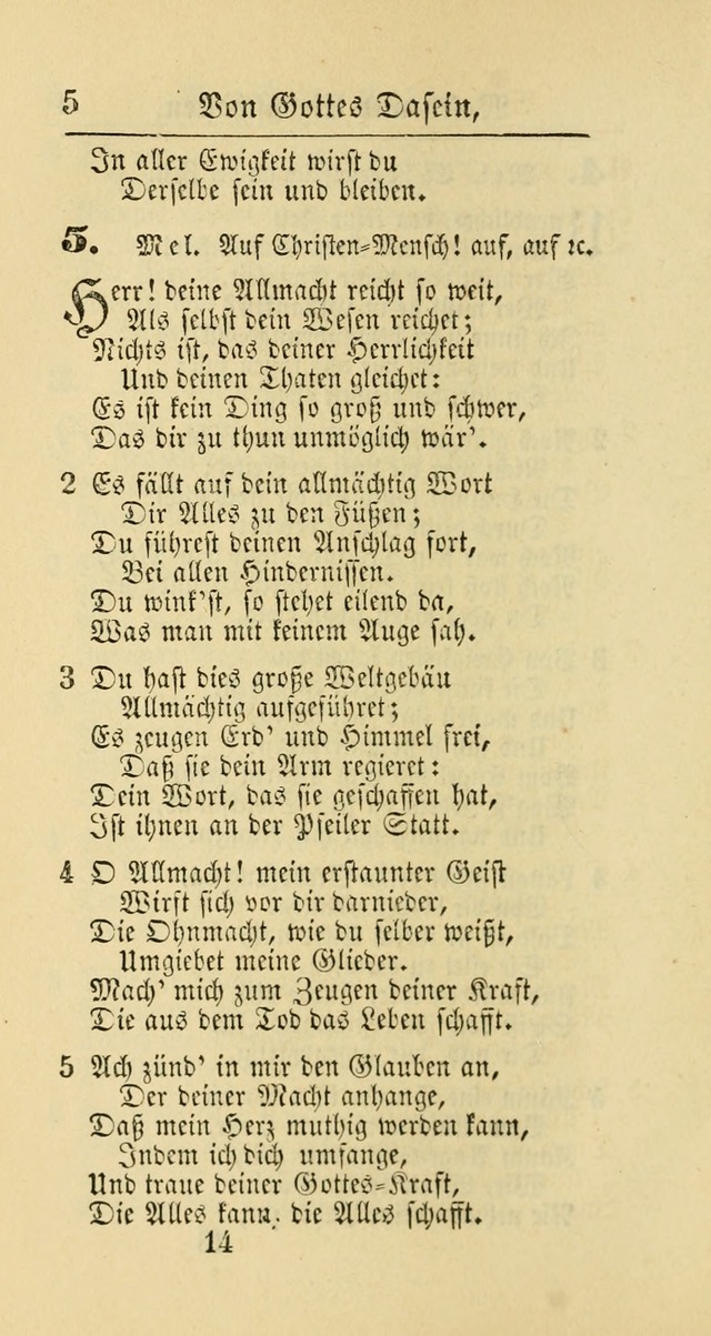 Evangelisches Gesangbuch: oder eine sammlung geistreicher lieder zum gebrauch der Evangelischen Gemeinschaft und aller heilsuchenden seelen page 14