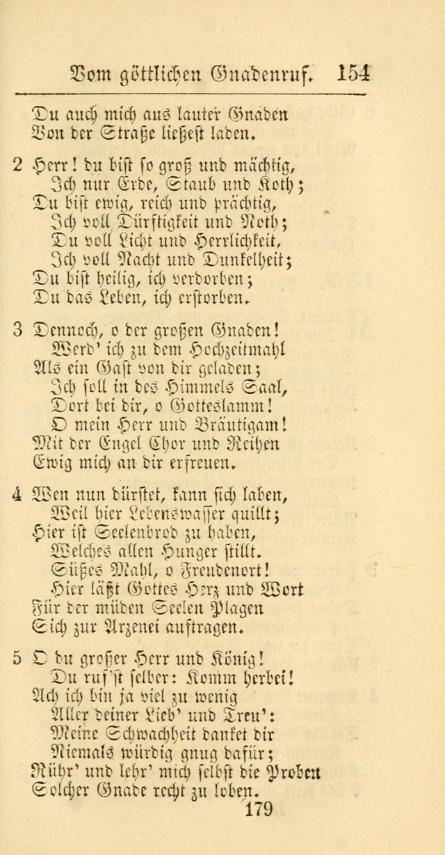 Evangelisches Gesangbuch: oder eine sammlung geistreicher lieder zum gebrauch der Evangelischen Gemeinschaft und aller heilsuchenden seelen page 179