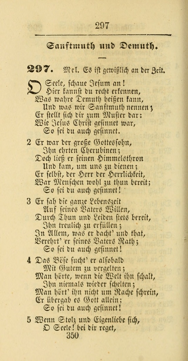 Evangelisches Gesangbuch: oder eine sammlung geistreicher lieder zum gebrauch der Evangelischen Gemeinschaft und aller heilsuchenden seelen page 350