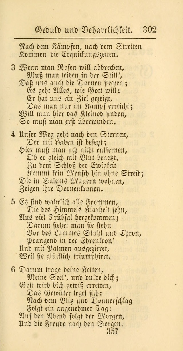 Evangelisches Gesangbuch: oder eine sammlung geistreicher lieder zum gebrauch der Evangelischen Gemeinschaft und aller heilsuchenden seelen page 357