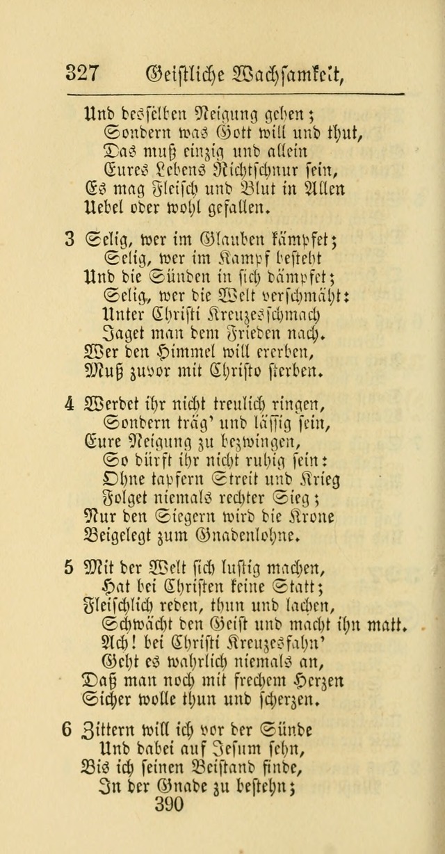 Evangelisches Gesangbuch: oder eine sammlung geistreicher lieder zum gebrauch der Evangelischen Gemeinschaft und aller heilsuchenden seelen page 390