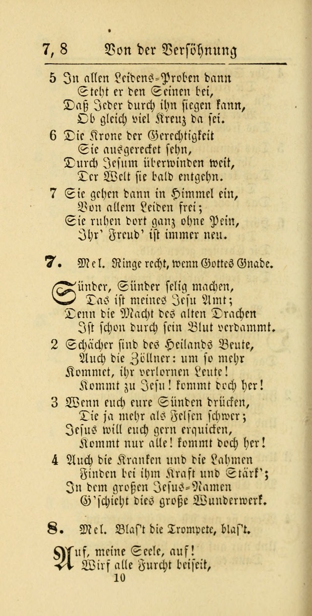 Evangelisches Gesangbuch: oder eine sammlung geistreicher lieder zum gebrauch der Evangelischen Gemeinschaft und aller heilsuchenden seelen page 610