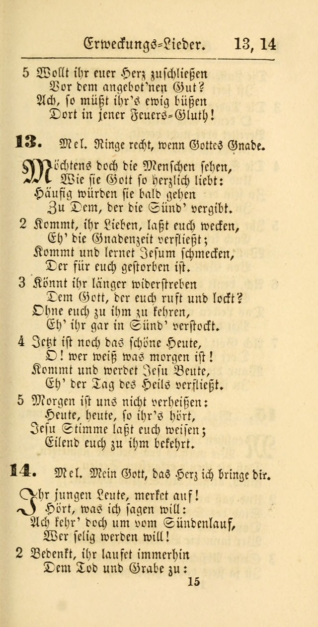 Evangelisches Gesangbuch: oder eine sammlung geistreicher lieder zum gebrauch der Evangelischen Gemeinschaft und aller heilsuchenden seelen page 615