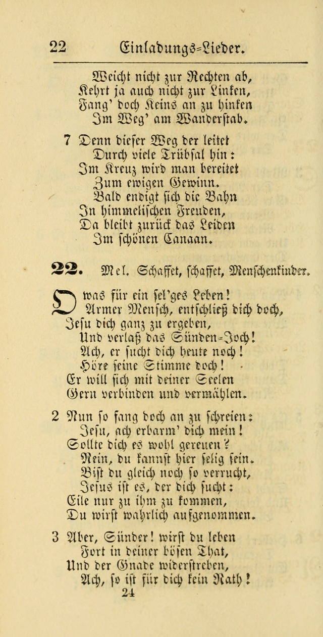 Evangelisches Gesangbuch: oder eine sammlung geistreicher lieder zum gebrauch der Evangelischen Gemeinschaft und aller heilsuchenden seelen page 624