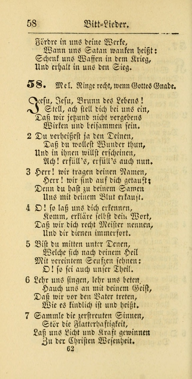 Evangelisches Gesangbuch: oder eine sammlung geistreicher lieder zum gebrauch der Evangelischen Gemeinschaft und aller heilsuchenden seelen page 662