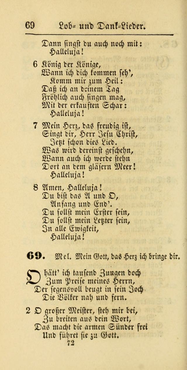 Evangelisches Gesangbuch: oder eine sammlung geistreicher lieder zum gebrauch der Evangelischen Gemeinschaft und aller heilsuchenden seelen page 672