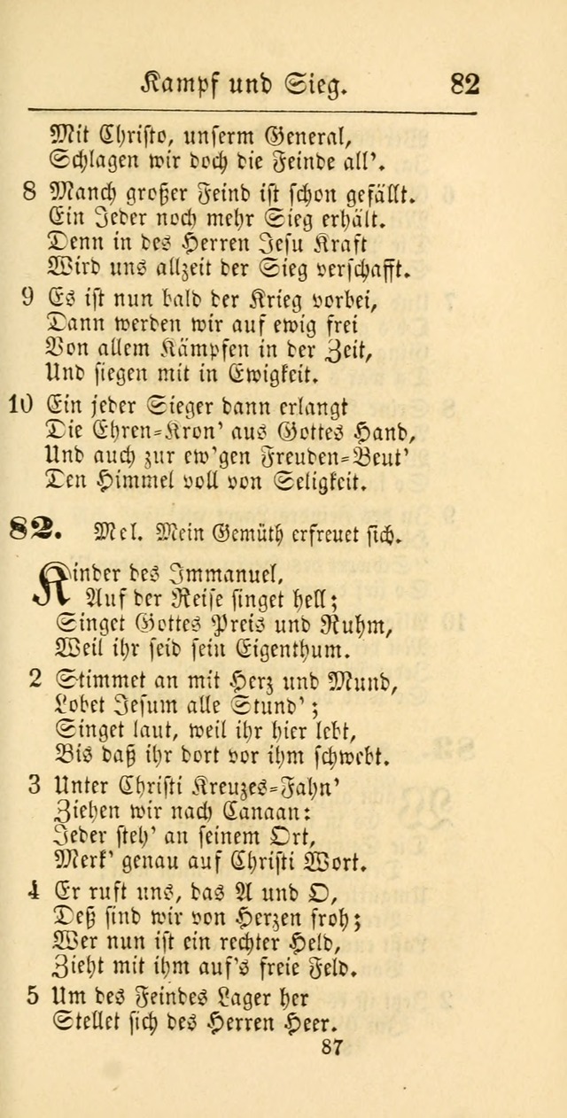 Evangelisches Gesangbuch: oder eine sammlung geistreicher lieder zum gebrauch der Evangelischen Gemeinschaft und aller heilsuchenden seelen page 687