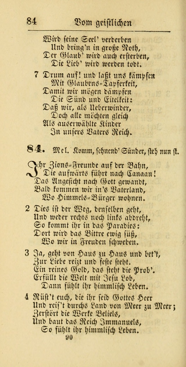 Evangelisches Gesangbuch: oder eine sammlung geistreicher lieder zum gebrauch der Evangelischen Gemeinschaft und aller heilsuchenden seelen page 690