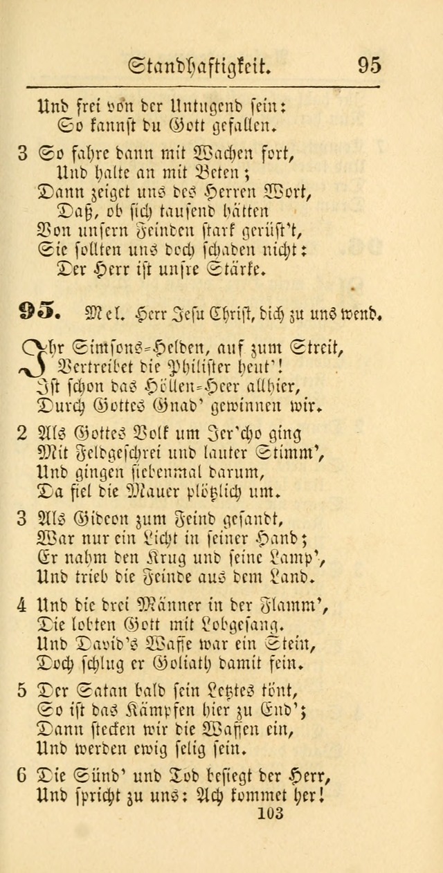 Evangelisches Gesangbuch: oder eine sammlung geistreicher lieder zum gebrauch der Evangelischen Gemeinschaft und aller heilsuchenden seelen page 703