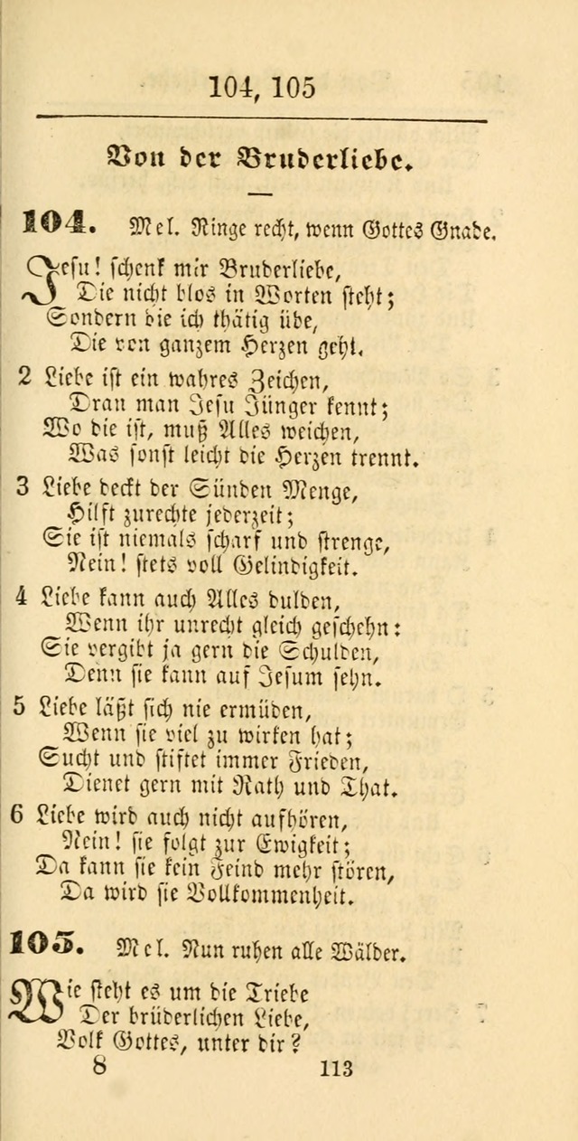 Evangelisches Gesangbuch: oder eine sammlung geistreicher lieder zum gebrauch der Evangelischen Gemeinschaft und aller heilsuchenden seelen page 713