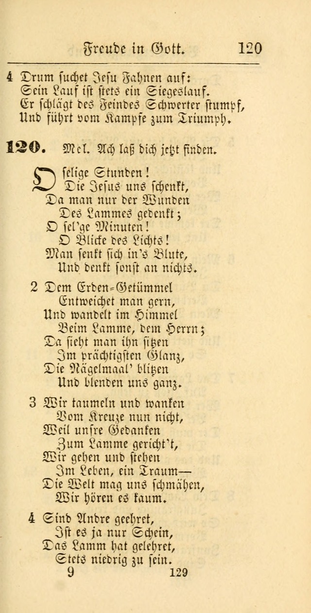 Evangelisches Gesangbuch: oder eine sammlung geistreicher lieder zum gebrauch der Evangelischen Gemeinschaft und aller heilsuchenden seelen page 729