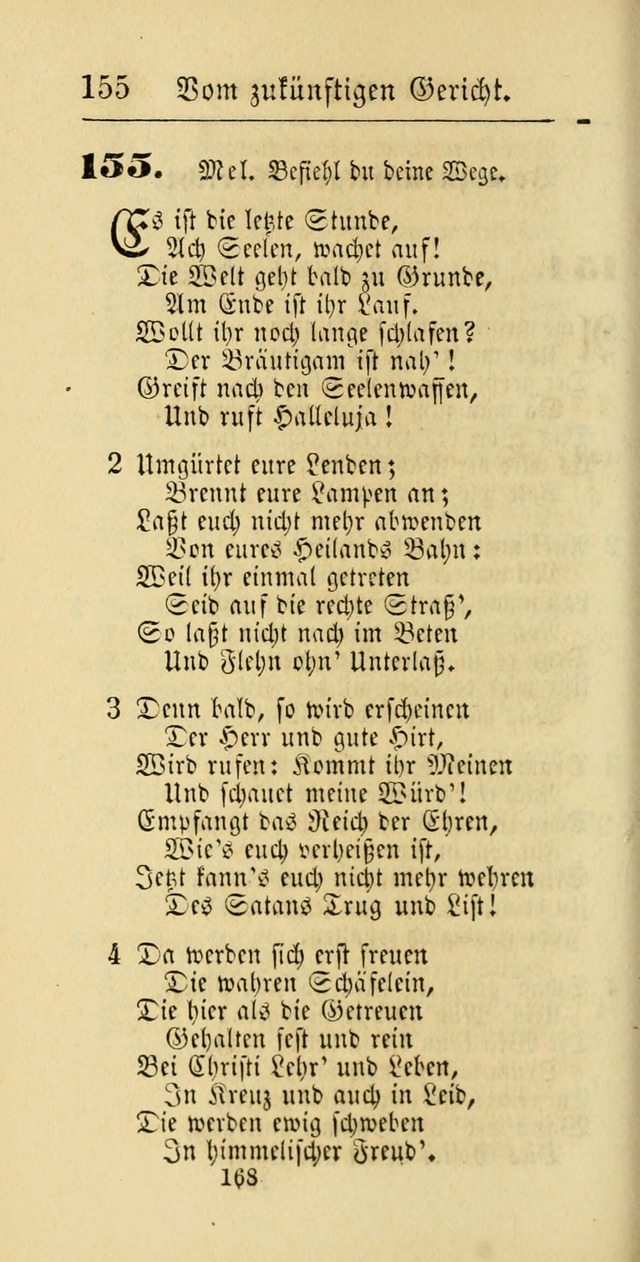 Evangelisches Gesangbuch: oder eine sammlung geistreicher lieder zum gebrauch der Evangelischen Gemeinschaft und aller heilsuchenden seelen page 768