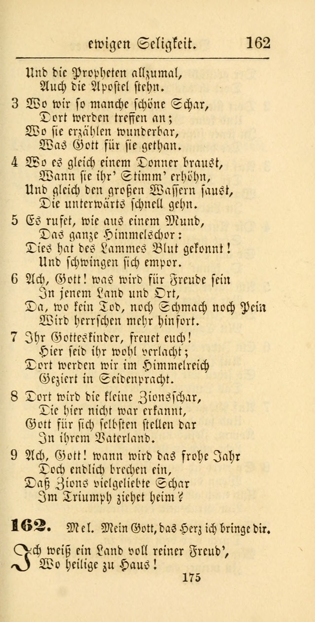 Evangelisches Gesangbuch: oder eine sammlung geistreicher lieder zum gebrauch der Evangelischen Gemeinschaft und aller heilsuchenden seelen page 775