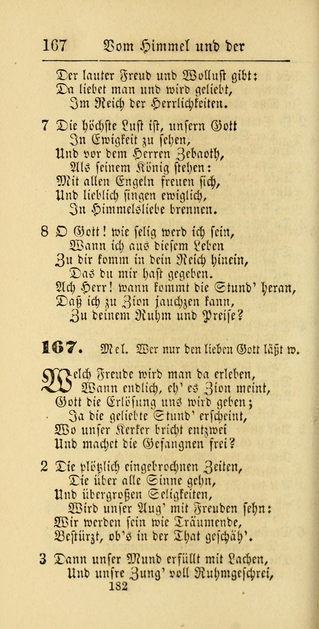 Evangelisches Gesangbuch: oder eine sammlung geistreicher lieder zum gebrauch der Evangelischen Gemeinschaft und aller heilsuchenden seelen page 782